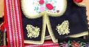Complete Serbian national lady costume