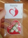 PERSONALIZOVANA PONUDA ZA PRAVNA LICA: Licidersko srce, 5x5cm - sa Vašim Logom na etiketi (minimum 20 kom.) - UPAKOVANO