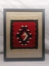 Ćilim u ramu sa antirefleks staklom - 30x40cm - Model 2