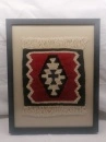 Ćilim u ramu sa antirefleks staklom - 30x40cm - Model 4