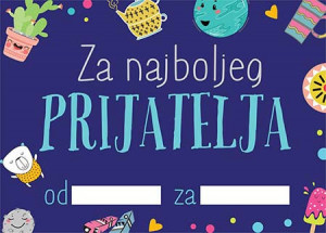 Popuni i pokloni: Za najboljeg prijatelja
