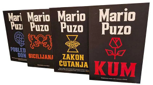 jezik korpu 2024 Knjige – Komplet Mario Puzo 1-4 don laguna porodica što top