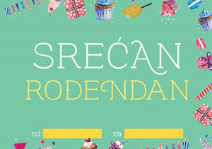 Popuni i pokloni: Srećan rođendan