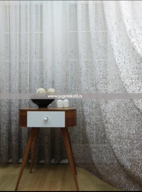 Zavesa Ombre Malaga Brown