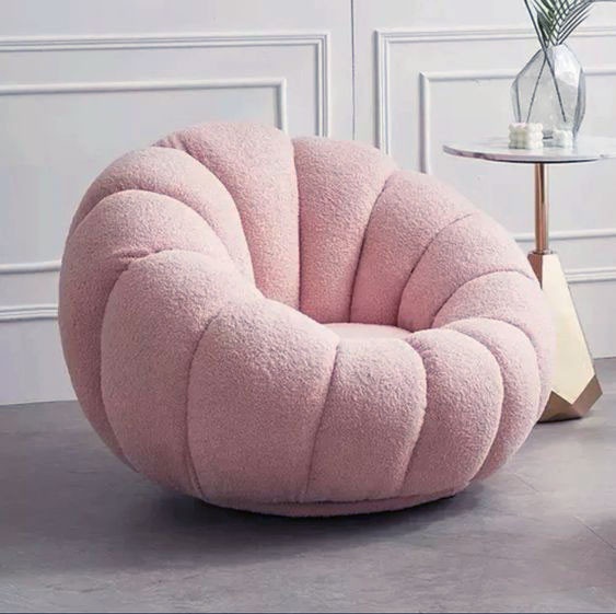Bledo roze čupavi materijal Teddy