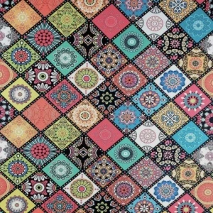 Mebl štof Patchwork col.07