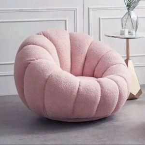 Bledo roze čupavi materijal Teddy 