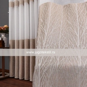 Zavesa lanena 5002 bež