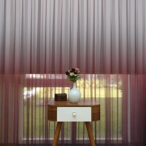 -Zavesa Ombre Galaksi -Bordo