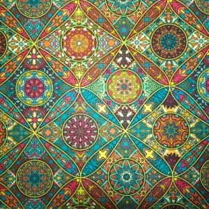 Mebl štof Kilim Oriental print col.01