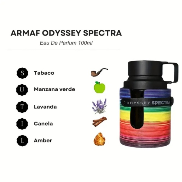 Armaf ODYSSEY SPECTRA RAINBOW EDITION EDP 100ml - Img 8