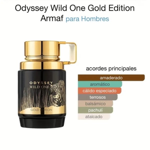 Armaf ODYSSEY WILD ONE GOLD EDITION EDP 100ml - Img 4