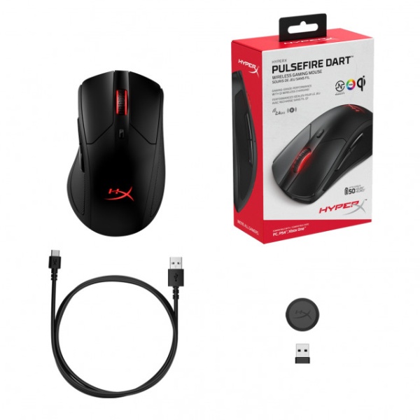 Kingston HyperX Pulsefire Dart Wireless Gaming Mouse (Bežični optički gejmerski miš od 16000dpi) - Img 3