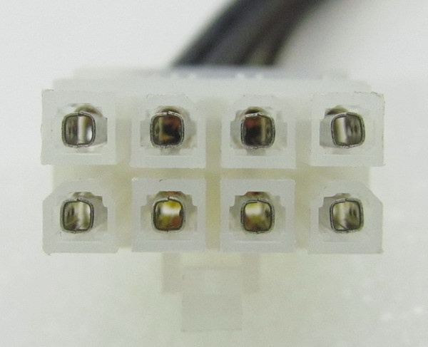 8 pin Male to 8 pin Female (EPS12V) Power Extension Cable (30cm) - Img 3