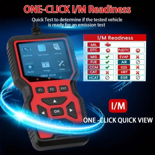 Profesionalna unapređena OBD2 / OBDII dijagnostika za automobile V519 / 2025 - Img 7