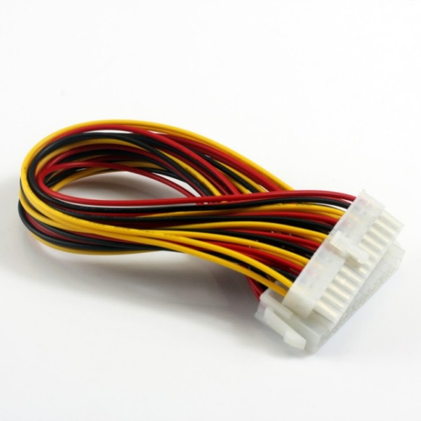 24 Pin Male to 24 Pin Female ATX Extension Cable (30cm) - Img 8