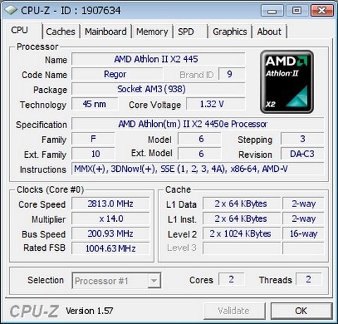 AMD Sempron 145 2.8GHz 1MB AM3 (Otključava se u Athlon II X2 4450e) - Img 2