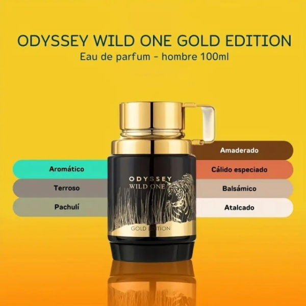 Armaf ODYSSEY WILD ONE GOLD EDITION EDP 100ml - Img 6