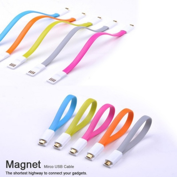 Micro USB Charging / Data Cable for Xiaomi / Samsung / HTC (20cm) - Img 3