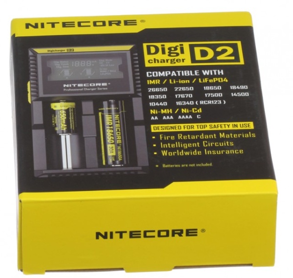 Nitecore Digicharger D2 (Inteligentni digitalni punjač za sve tipove baterija) - Img 7