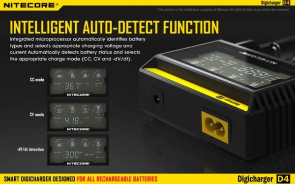 Nitecore Digicharger D4 (Inteligentni digitalni punjač za sve tipove baterija) - Img 4