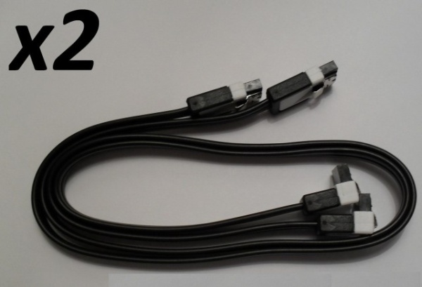 ASUS SATA III 6Gb/s Cable Set (SATA 3 kabl, 50 cm, 2 komada) - Img 4