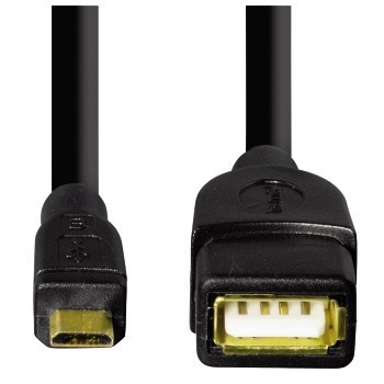 Hama USB 2.0 Micro 5-pin to USB Female OTG Data Host Cable (za mobilni telefon/tablet) - Img 7