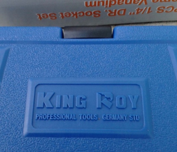 KingRoy Germany - Profesionalni komplet 1/4" gedora iz 19 delova u koferu - Img 5