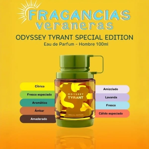Armaf ODYSSEY TYRANT SPECIAL EDITION EDP 100ml - Img 9
