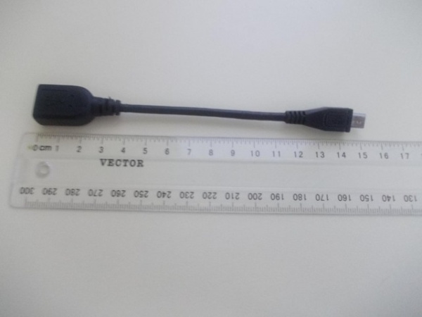 USB 2.0 Micro 5-pin to USB Female OTG Data Host Cable (za mobilni telefon/tablet) - Img 3