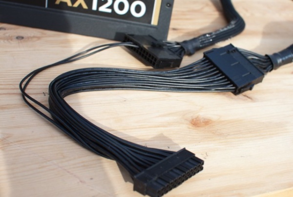 Dual PSU 24 Pin ATX Extension Splitter Cable (30cm) - Img 7
