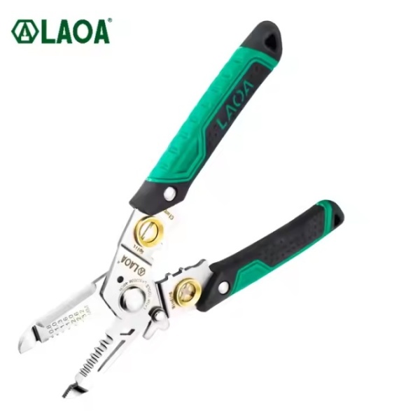LAOA LA323008 Profesionalni 8 u 1 električarski alat za skidanje izolacije, sečenje i obradu žica i kablova - Img 4