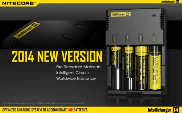 Nitecore Intellicharger i4 V2 - 2014 VERSION (Inteligentni punjač za sve tipove baterija) - Img 2