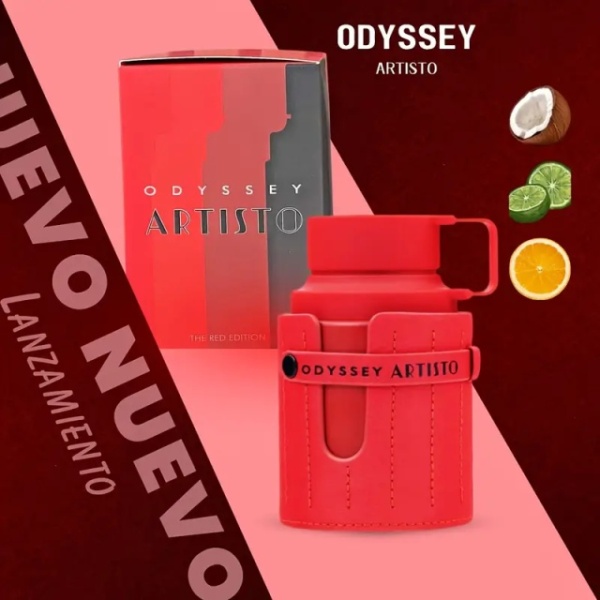 Armaf ODYSSEY ARTISTO RED EDITION EDP 100ml - Img 12