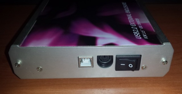 Chieftec USB 2.0 External Aluminium Enclosure For 3.5" IDE Devices - Img 2