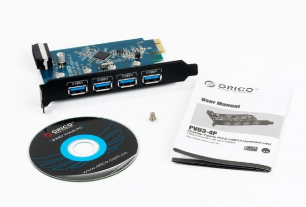 ORICO PVU3-4P 4 Ports USB 3.0 PCI-E Express Card - Img 3