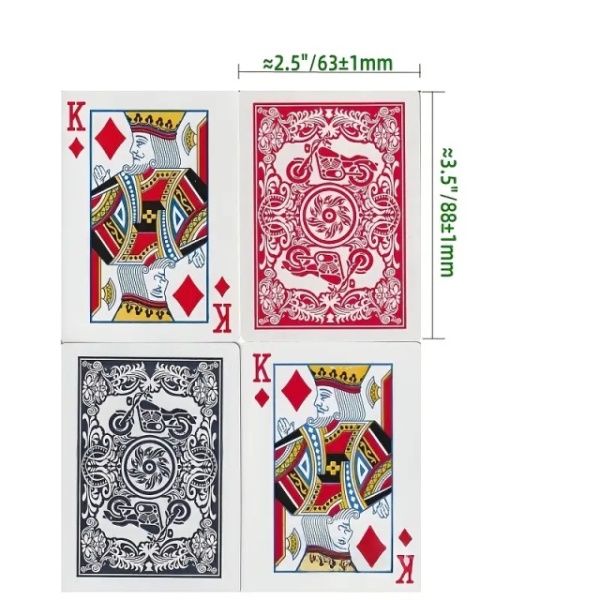 2 x Club Special No. 996 Plastic Coated Premium Playing Cards (Profesionalne, plastificirane karte, 2 špila, najkvalitetniji 996 model) - Img 5