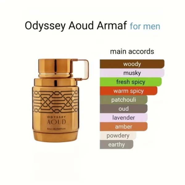 Armaf ODYSSEY AOUD EDITION EDP 100ml - Img 3