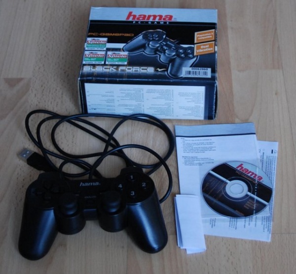 Hama BlackForce USB Gamepad (dual analog stick 360°, dual vibration) - Img 4