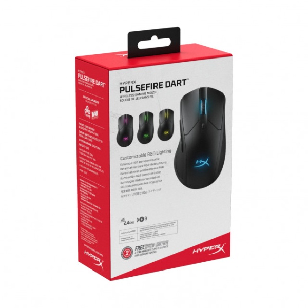 Kingston HyperX Pulsefire Dart Wireless Gaming Mouse (Bežični optički gejmerski miš od 16000dpi) - Img 2