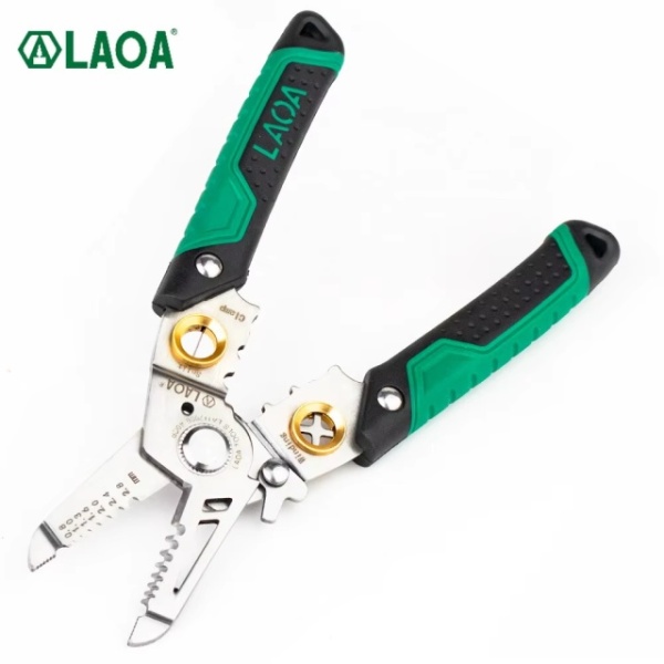 LAOA LA323008 Profesionalni 8 u 1 električarski alat za skidanje izolacije, sečenje i obradu žica i kablova - Img 5
