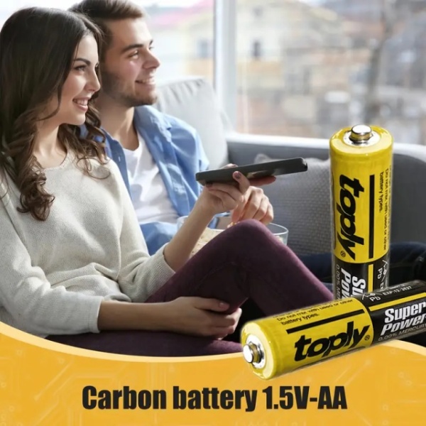Toply 4xAA Super Power Carbon Zinc baterije (Specijalna transportna kutijica) - Img 11