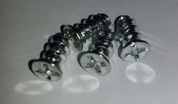 12 x Case Fan Screws (šrafovi za kulere, 12 komada, 3 boje) - Img 5