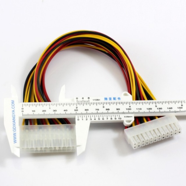 24 Pin Male to 24 Pin Female ATX Extension Cable (30cm) - Img 3