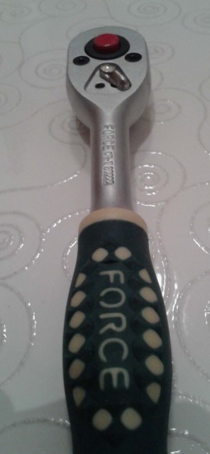 FORCE Professional Hand Tools - Profesionalna 1/4" krckalica sa gumiranom drškom