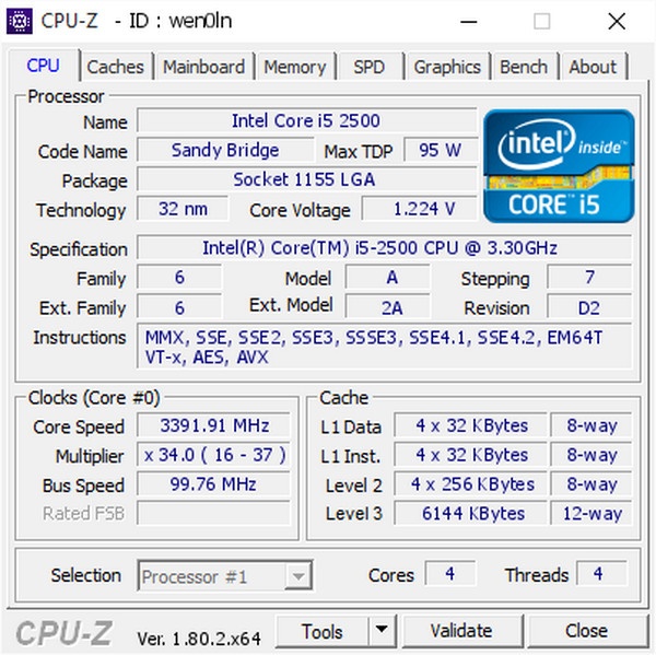 Intel Core i5-2500 Komplet - Img 4