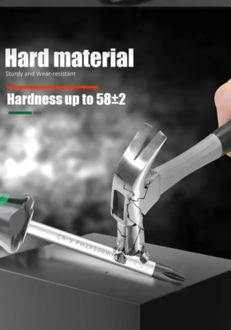 LAOA industrijski set od 9+1 gumiranih magnetnih šrafcigera odvijača - Img 7