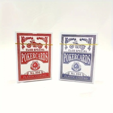 2 x Club Special No. 996 Plastic Coated Premium Playing Cards (Profesionalne, plastificirane karte, 2 špila, najkvalitetniji 996 model) - Img 8