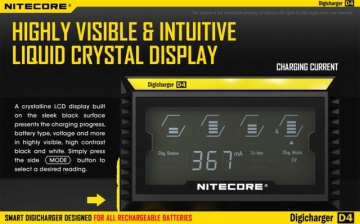Nitecore Digicharger D4 (Inteligentni digitalni punjač za sve tipove baterija) - Img 5