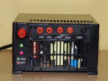 Sharkoon ATX Laboratorijsko Napajanje 450W (ATX bench lab external power supply)